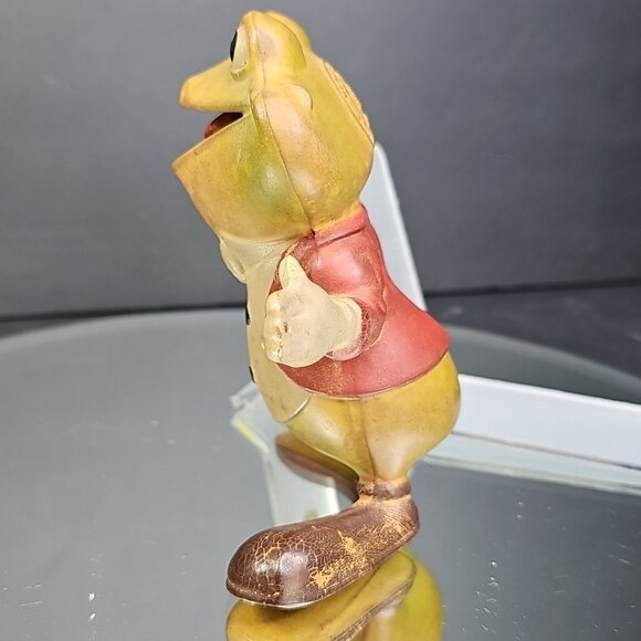 Vintage 1948 REMPEL “Froggy The gremlin” Rubber Squeaky Toy 5’’ USA Rare - Picture 7 of 10